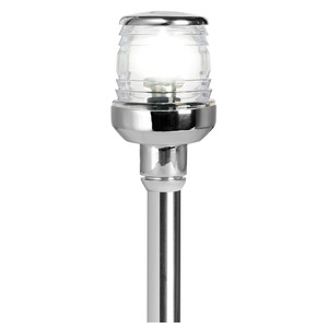 360° SS telescopic angled led pole